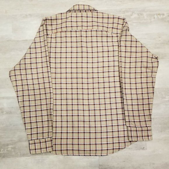 Merrell Long Sleeve Button up Flannel Plaid shirt - Picture 3 of 10